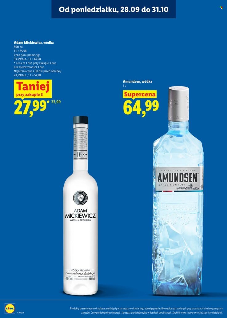 Gazetka LIDL - Katalog alkoholi mocnych