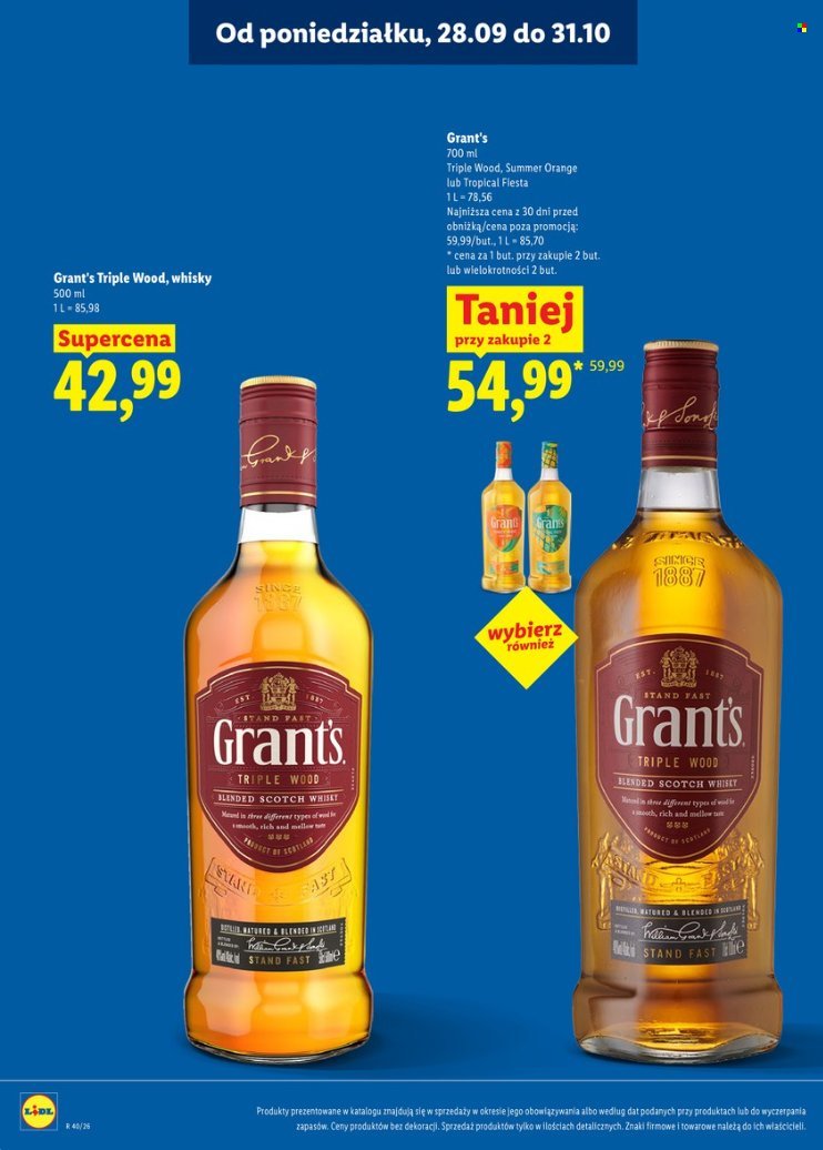 Gazetka LIDL - Katalog alkoholi mocnych