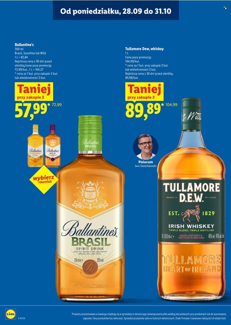 Gazetka LIDL - Katalog alkoholi mocnych