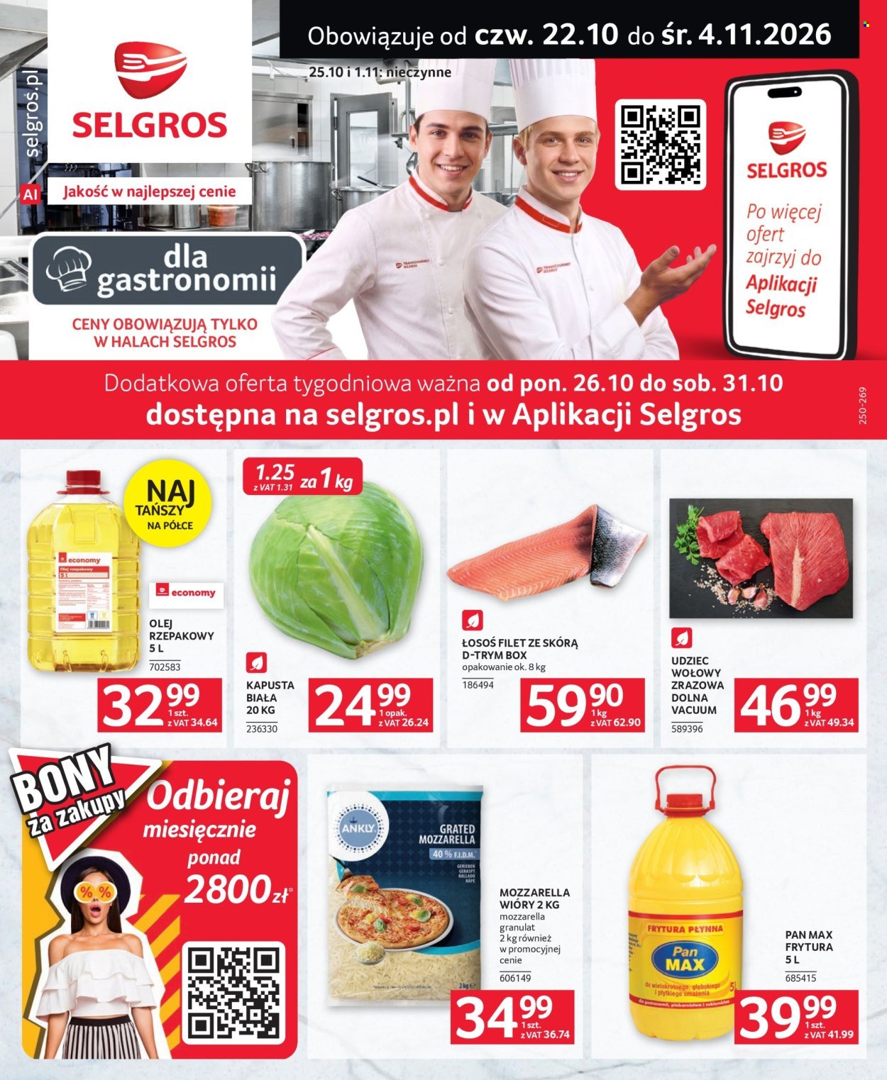 Gazetka SELGROS - Oferta dla gastronomii