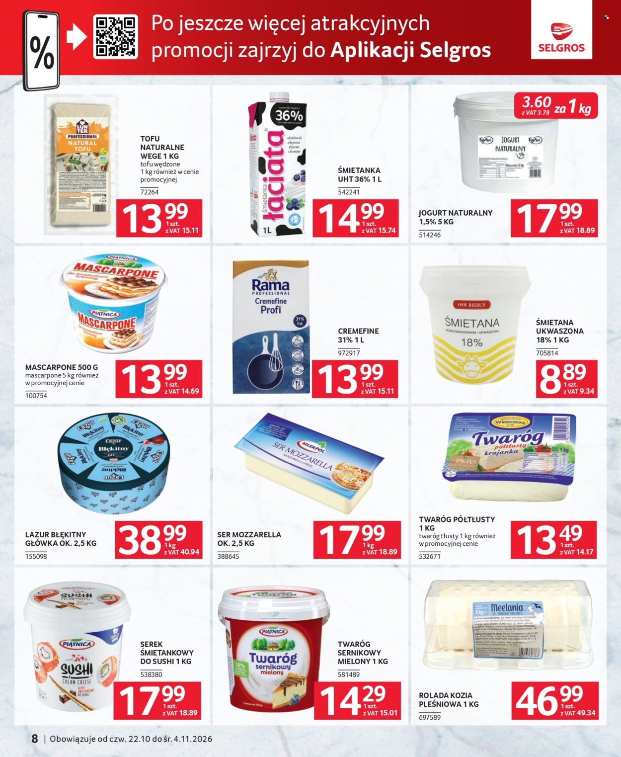 Gazetka SELGROS - Oferta dla gastronomii