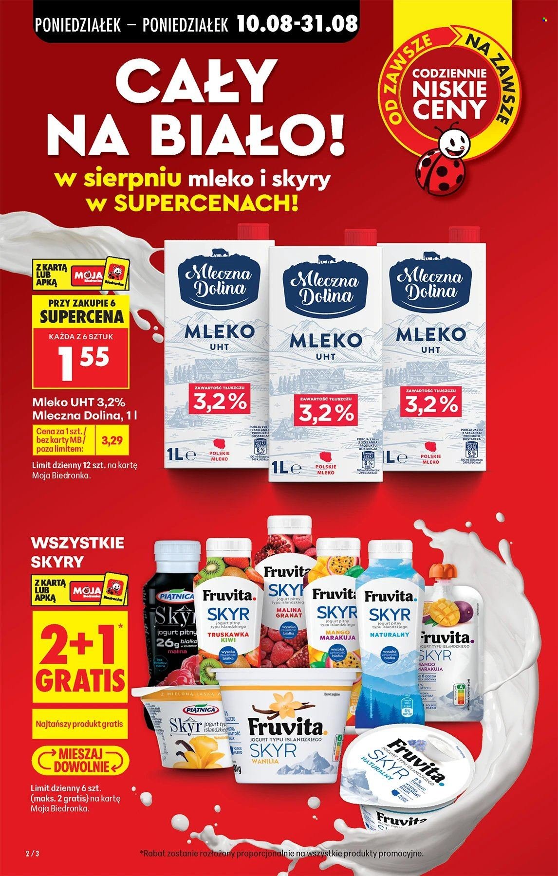Gazetka BIEDRONKA - W tym tygodniu od poniedziałku