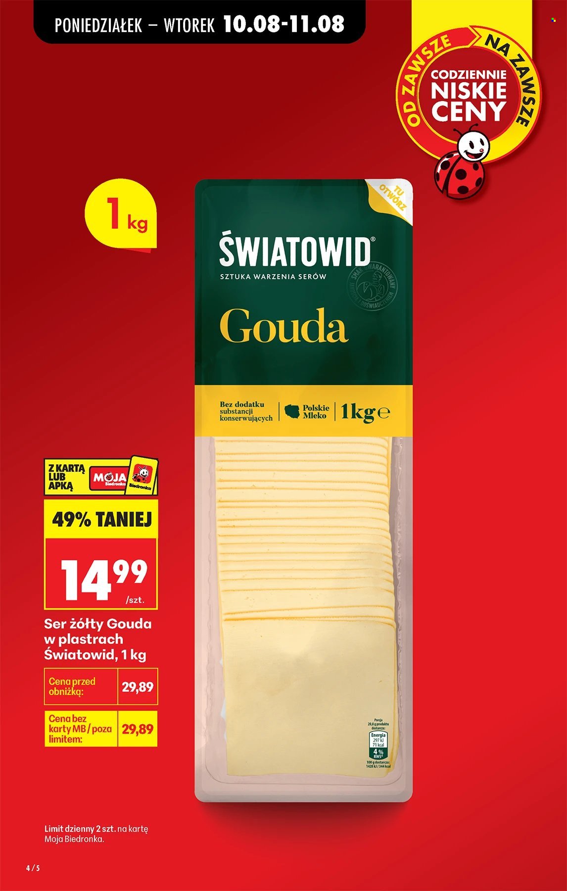 Gazetka BIEDRONKA - W tym tygodniu od poniedziałku