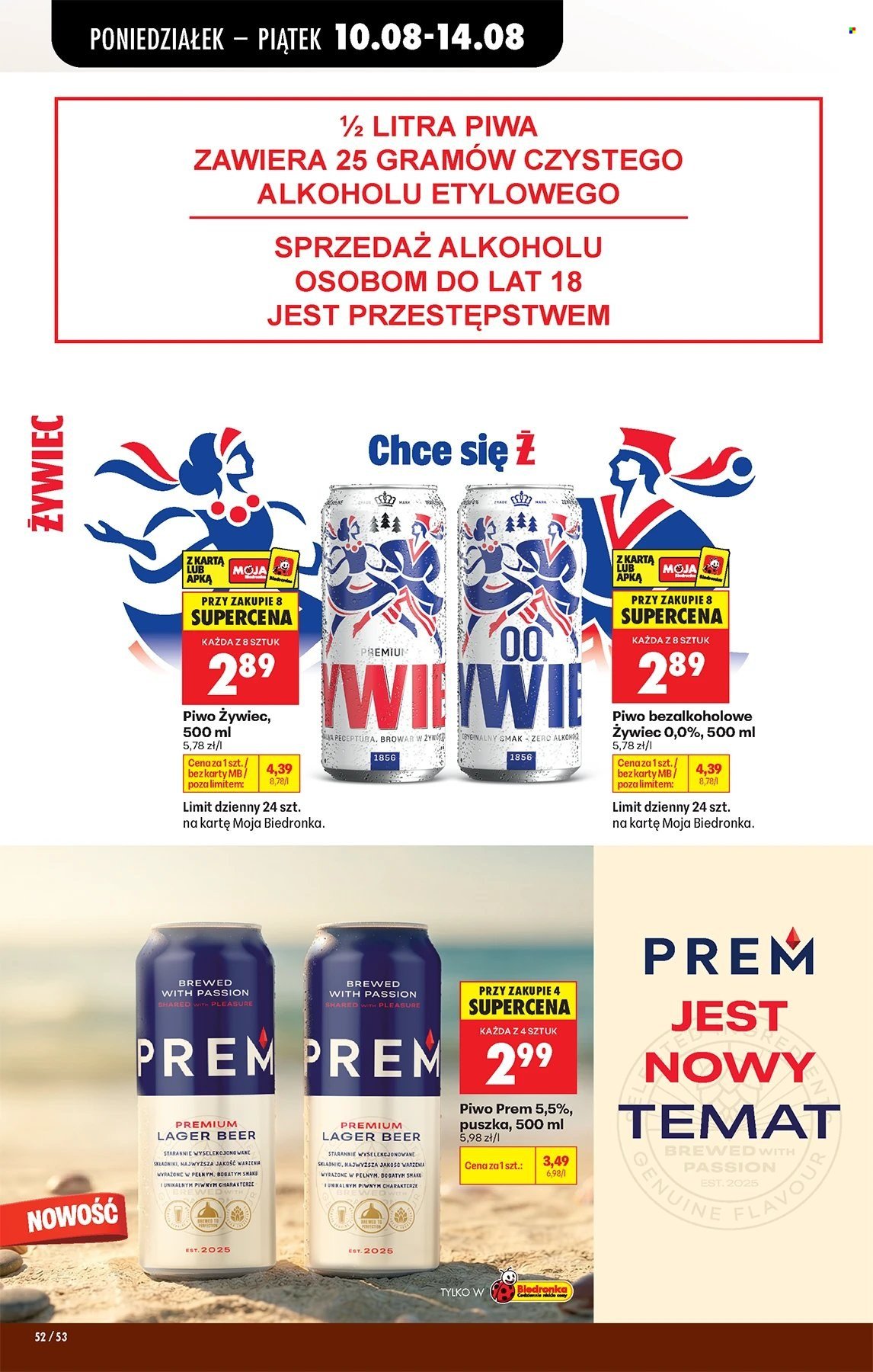 Gazetka BIEDRONKA - W tym tygodniu od poniedziałku