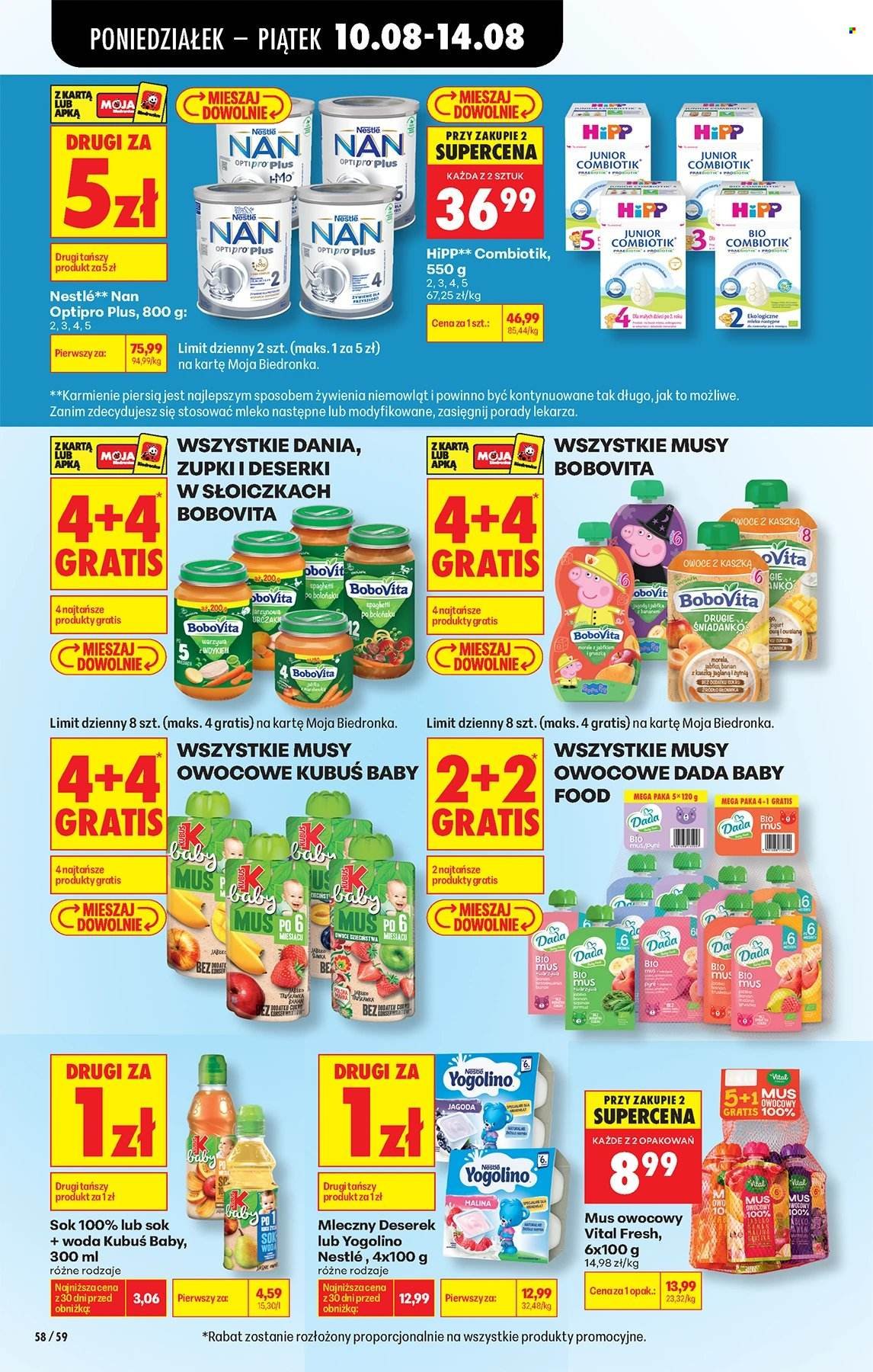 Gazetka BIEDRONKA - W tym tygodniu od poniedziałku
