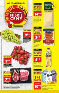 Gazetka BIEDRONKA - W tym tygodniu od poniedziałku
