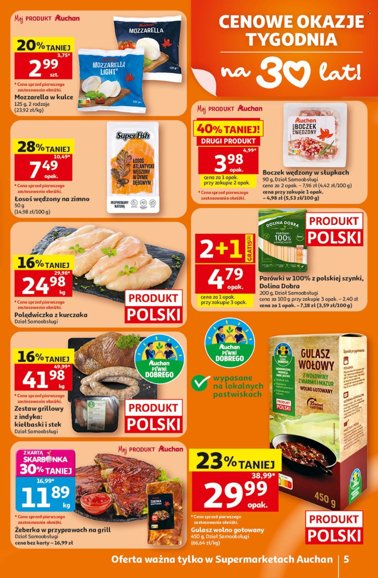 Gazetka AUCHAN - 30 Lat