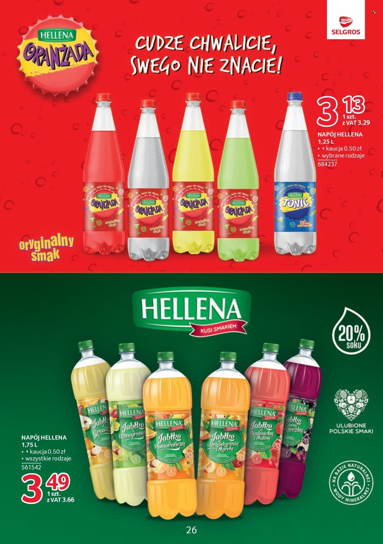 Gazetka SELGROS - Katalog Markowe Produkty