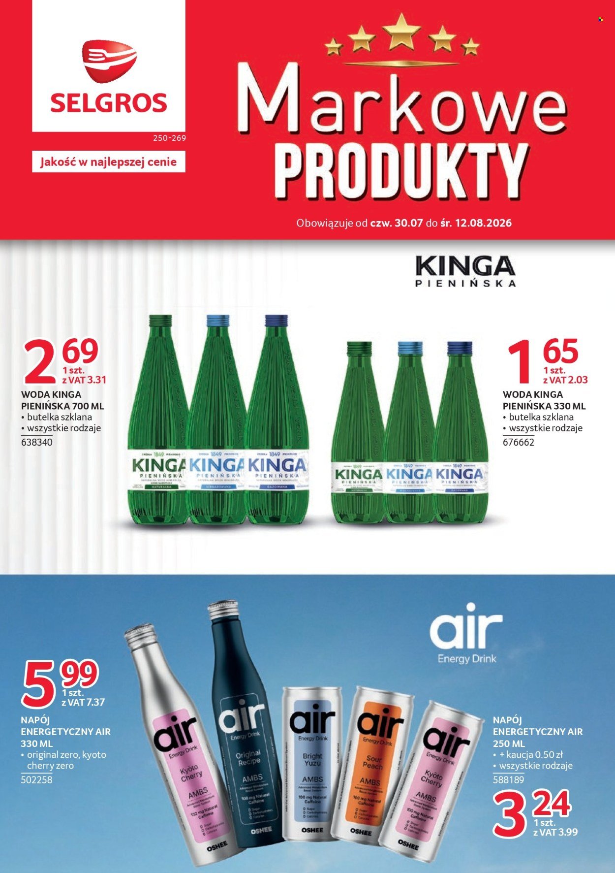 Gazetka SELGROS - Katalog Markowe Produkty