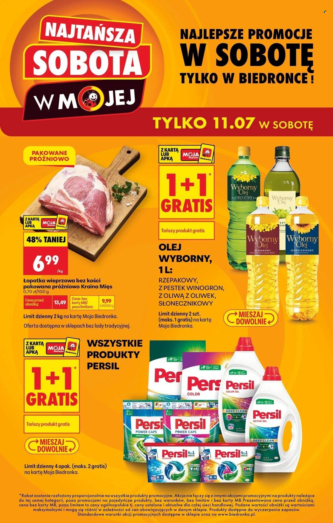 Gazetka BIEDRONKA - Najtańsza soboty