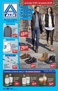 Gazetka ALDI - Artykuły przemysłowe i tekstylia (2025-09-17 - 2025-09-20)