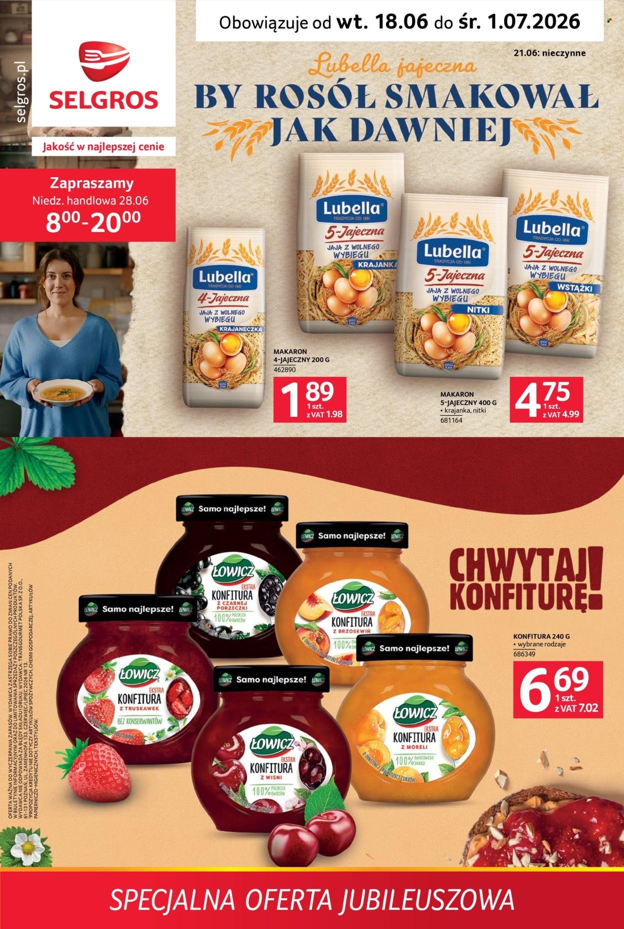 Gazetka SELGROS - Specjalna Oferta Jubileuszowa