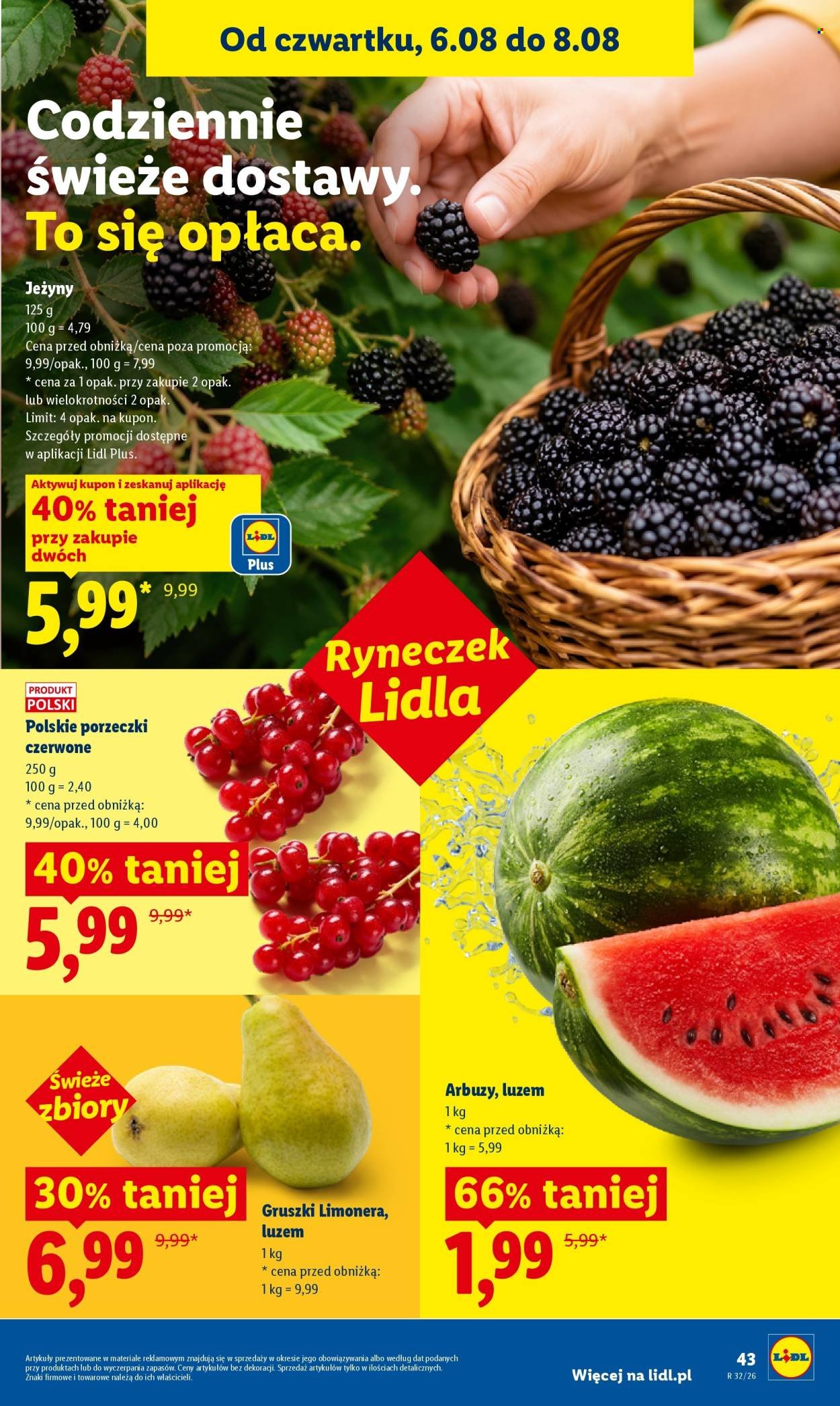 Gazetka LIDL - Od czwartku