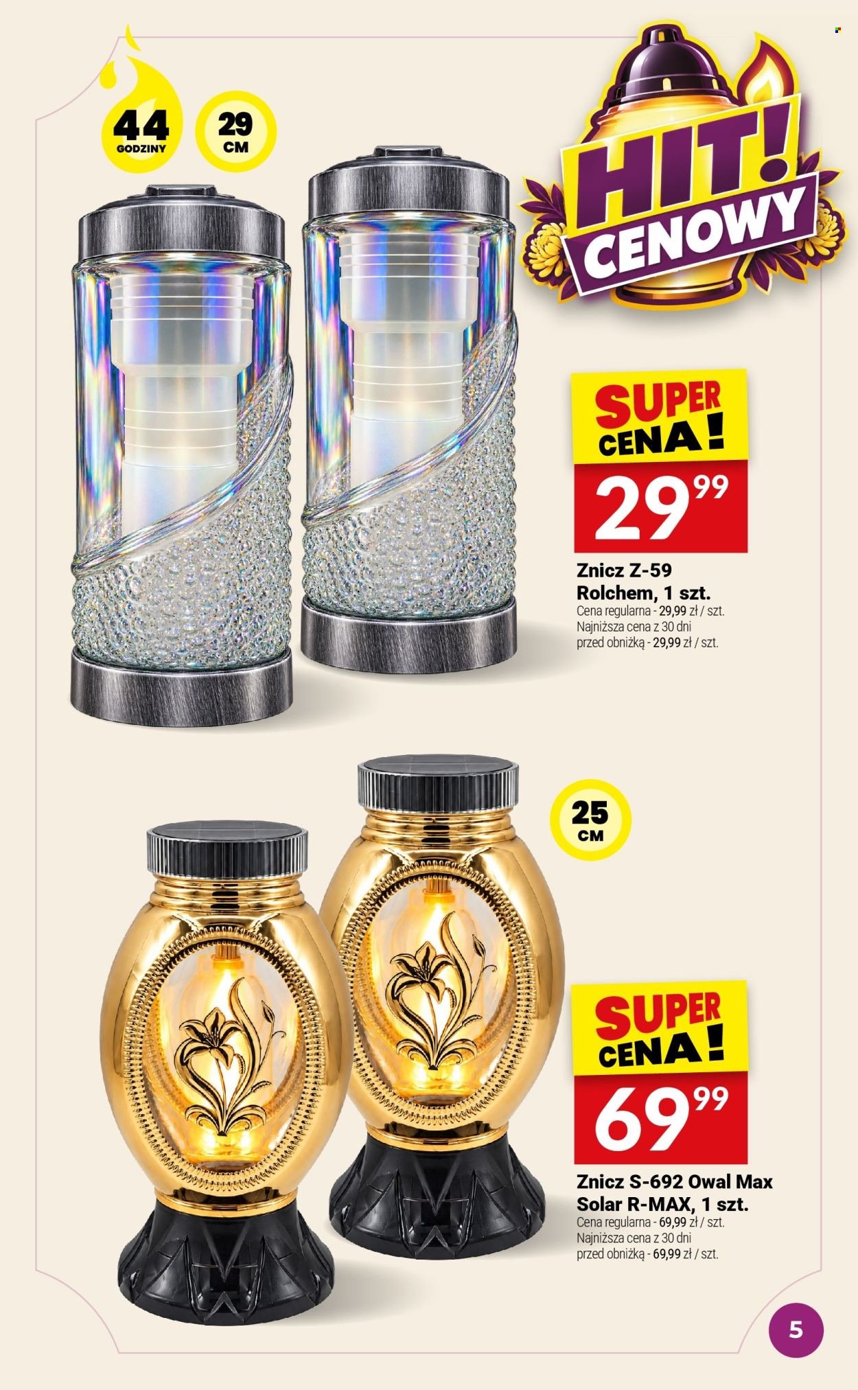 Gazetka TWÓJ MARKET - Katalog zniczy 44/2026