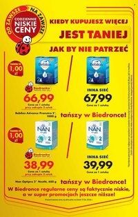Gazetka BIEDRONKA - Kiedy kupujesz więcej jest taniej