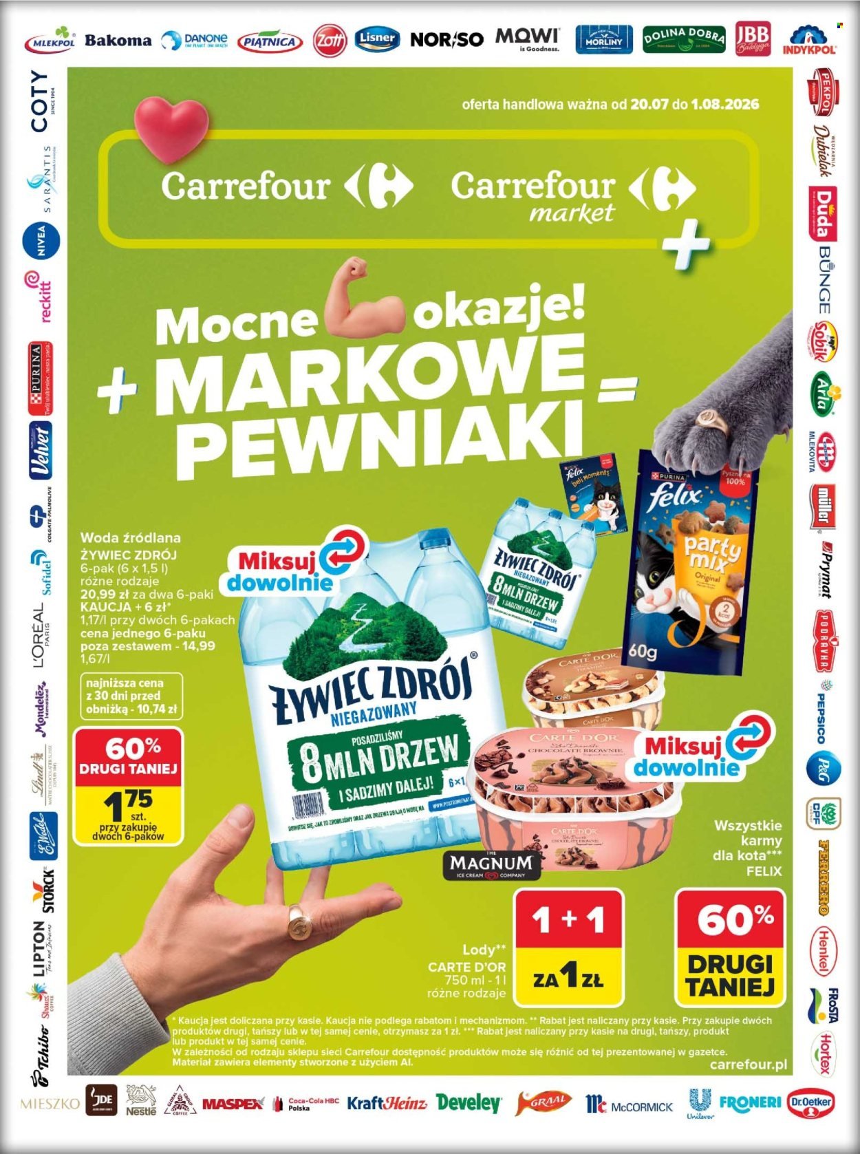 Gazetka CARREFOUR - w SUMIE markowe pewniaki