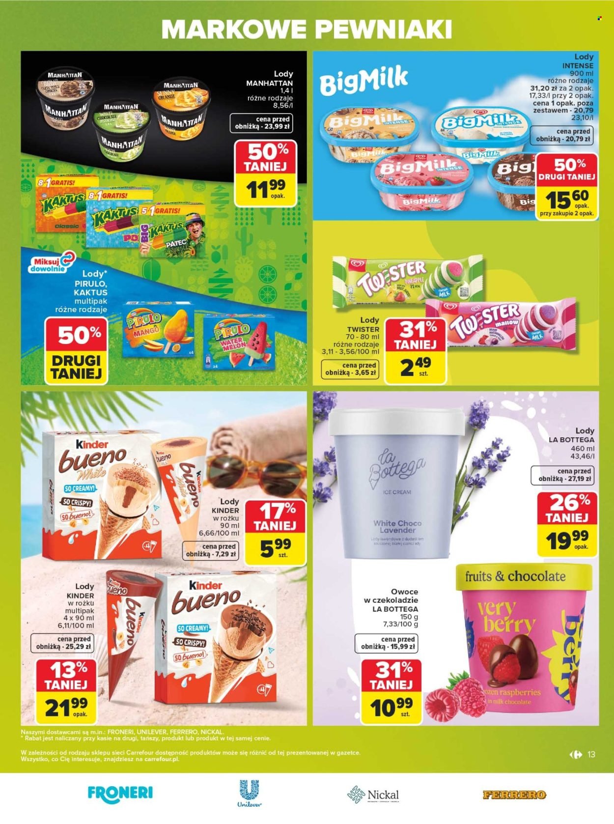 Gazetka CARREFOUR - w SUMIE markowe pewniaki