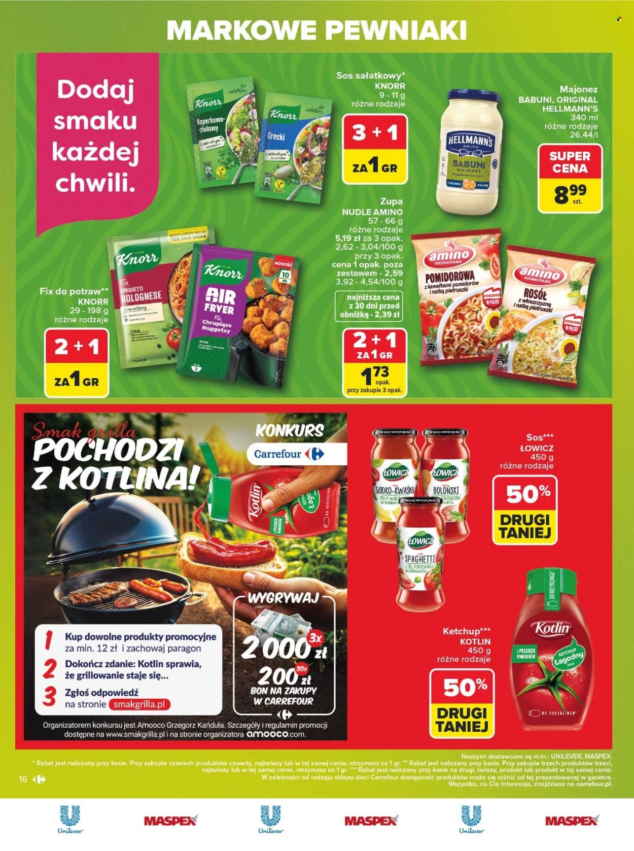 Gazetka CARREFOUR - w SUMIE markowe pewniaki