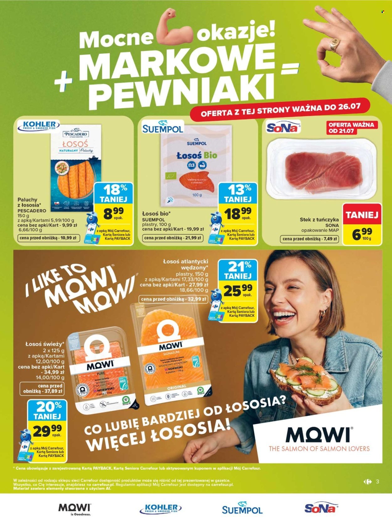 Gazetka CARREFOUR - w SUMIE markowe pewniaki