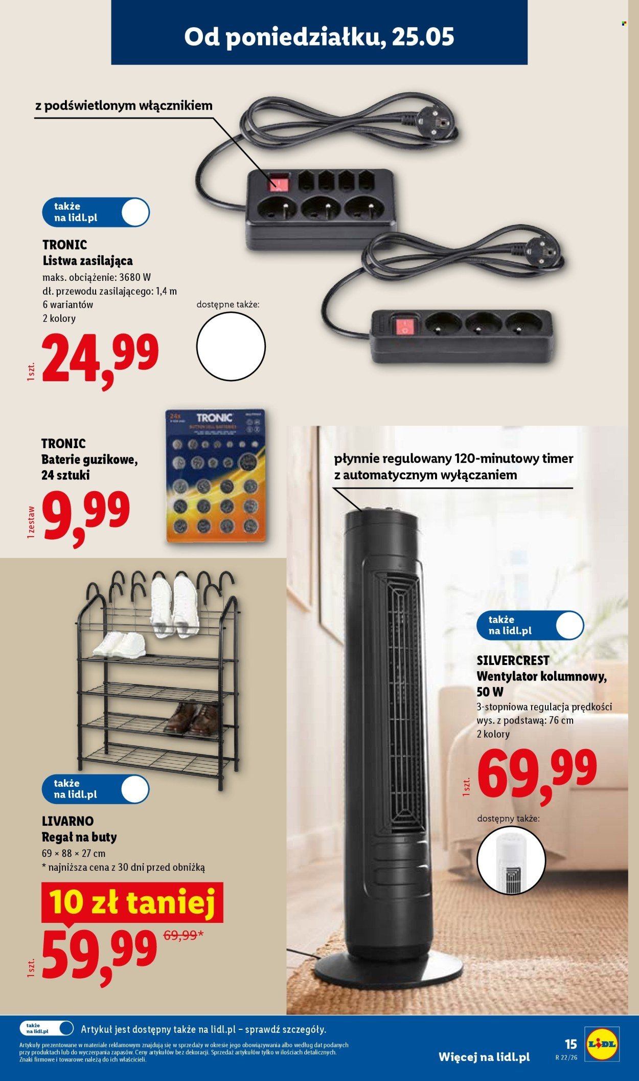 Gazetka LIDL - Od poniedziałku