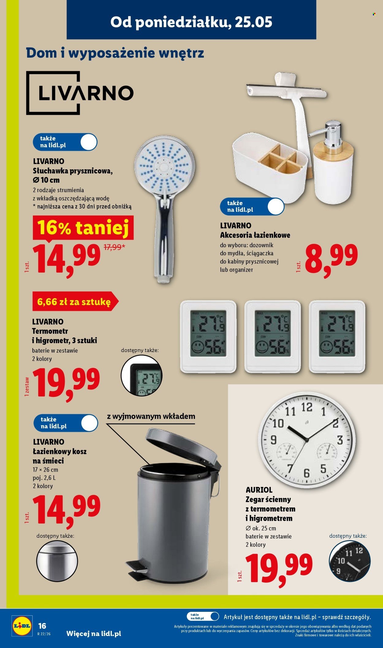 Gazetka LIDL - Od poniedziałku