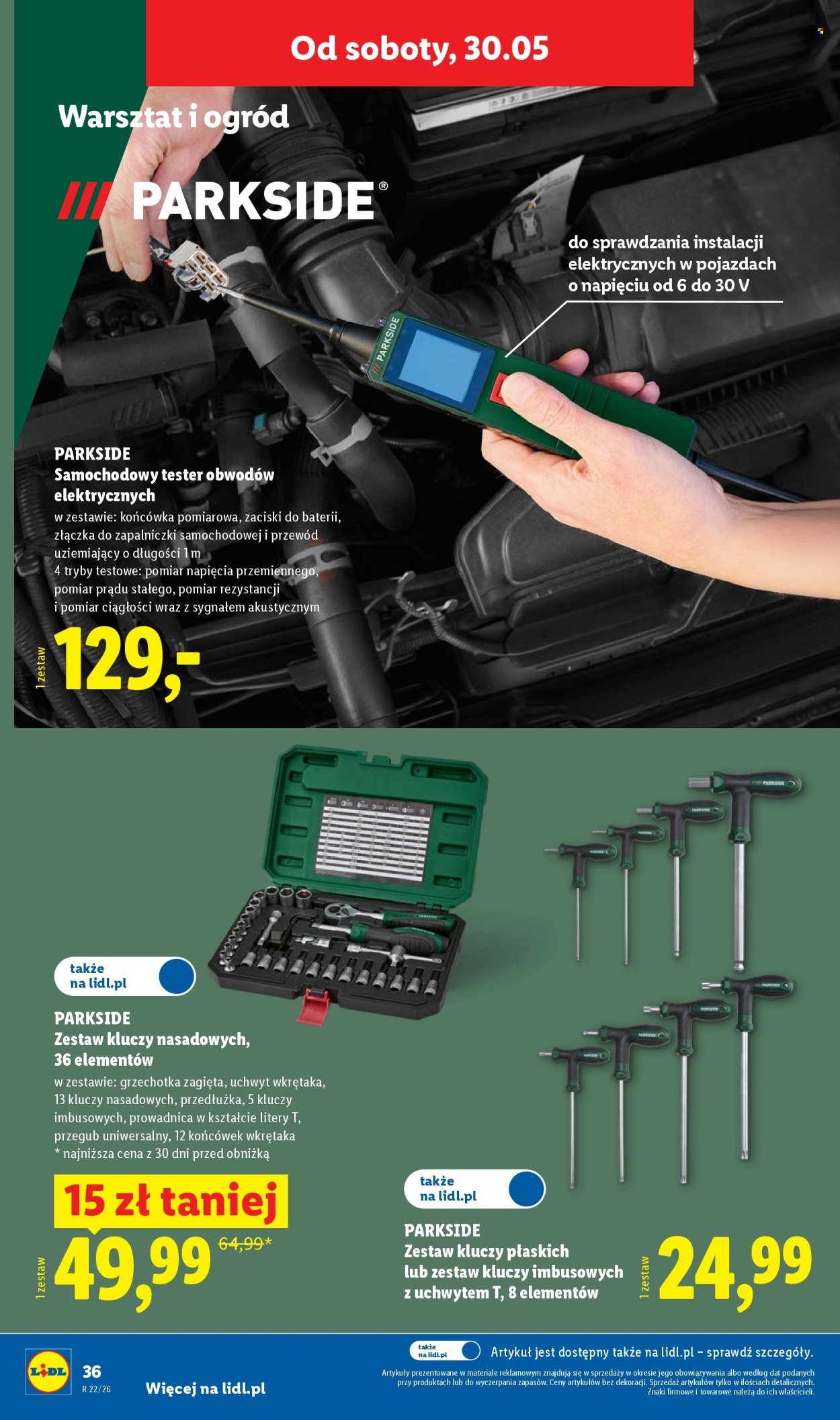 Gazetka LIDL - Od poniedziałku