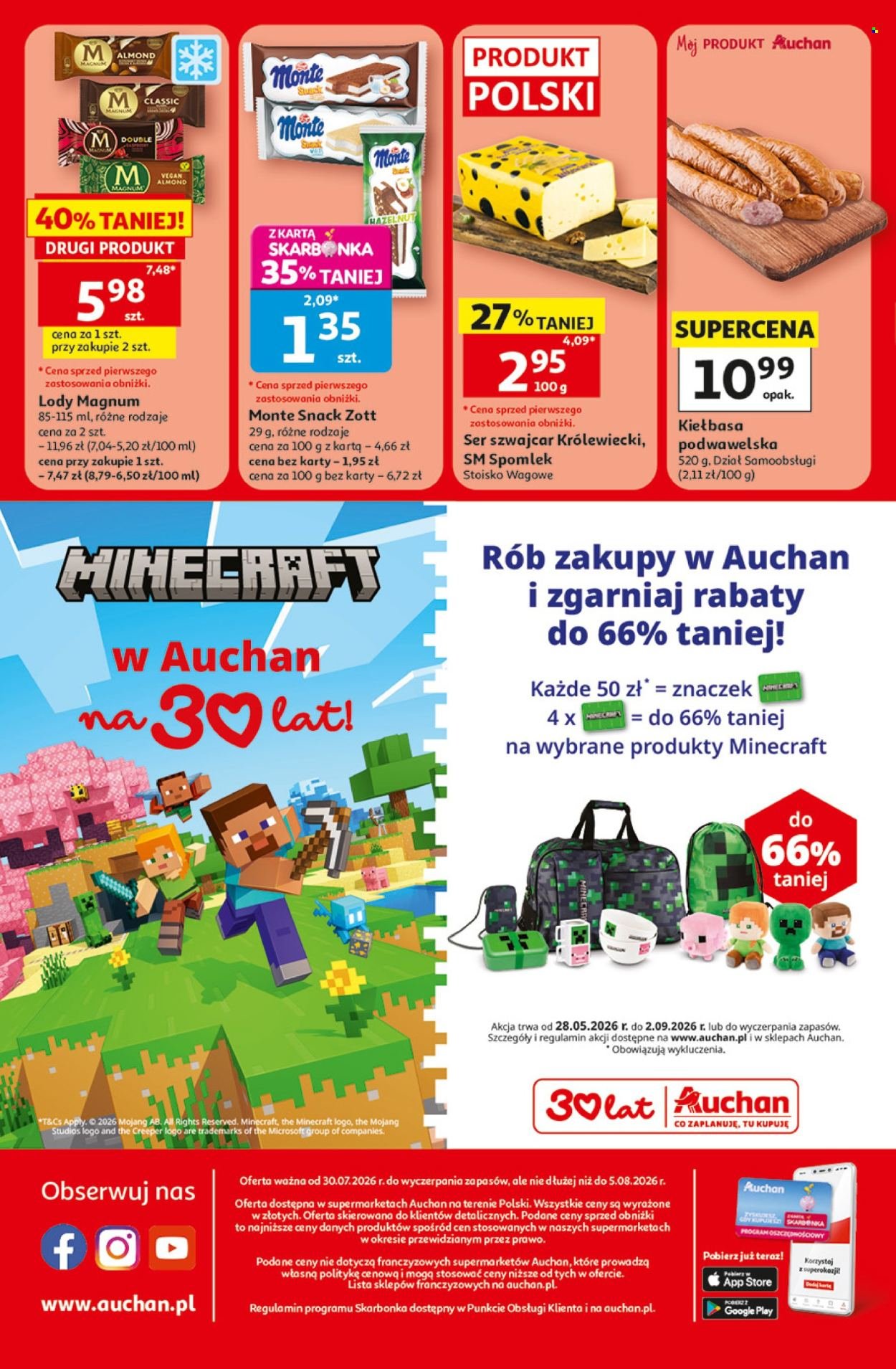 Gazetka AUCHAN - 30 Lat