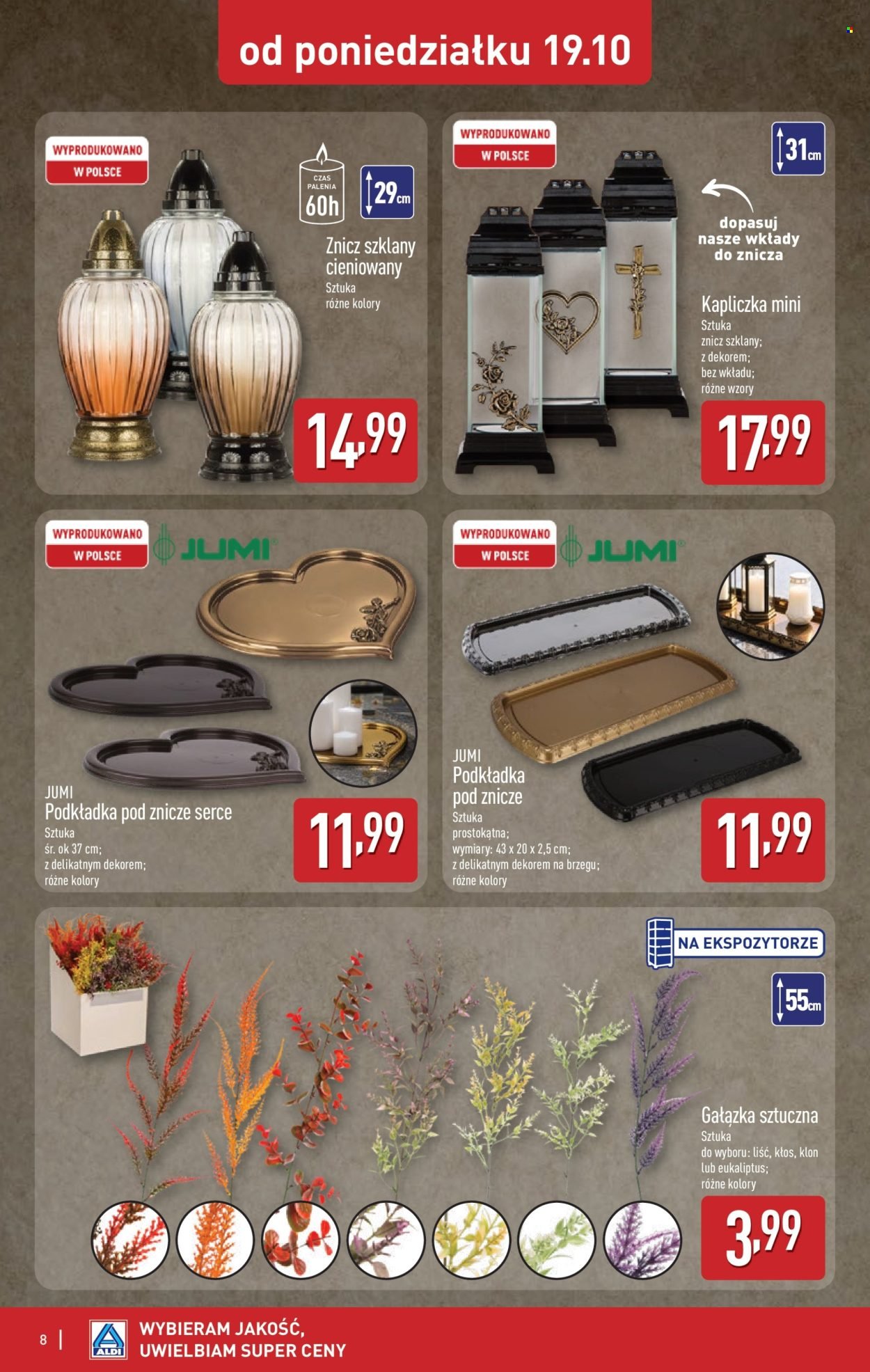 Gazetka ALDI - Znicze i stroiki