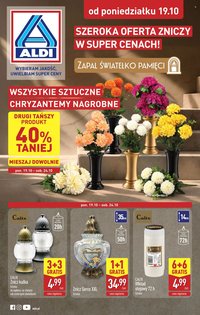 Gazetka ALDI - Znicze i stroiki