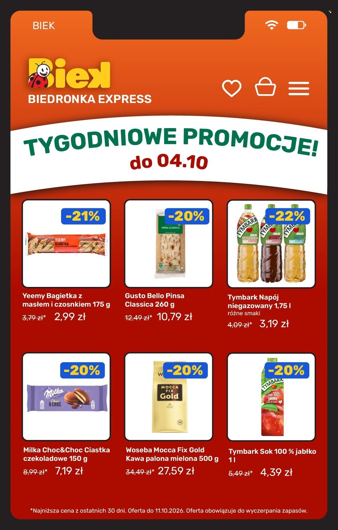 Gazetka BIEDRONKA - Biek
