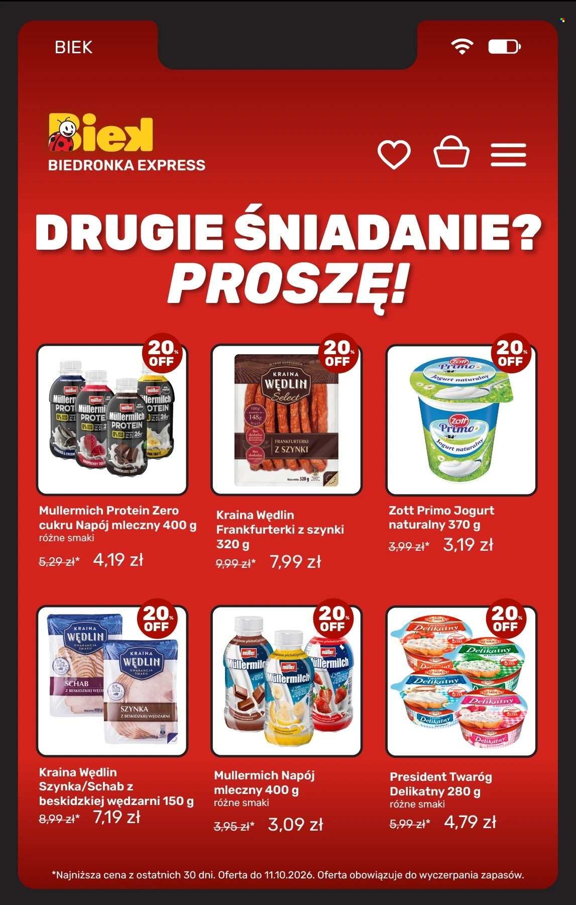 Gazetka BIEDRONKA - Biek