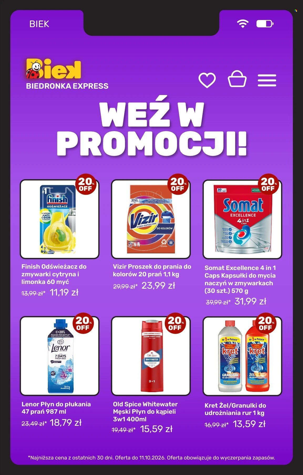 Gazetka BIEDRONKA - Biek
