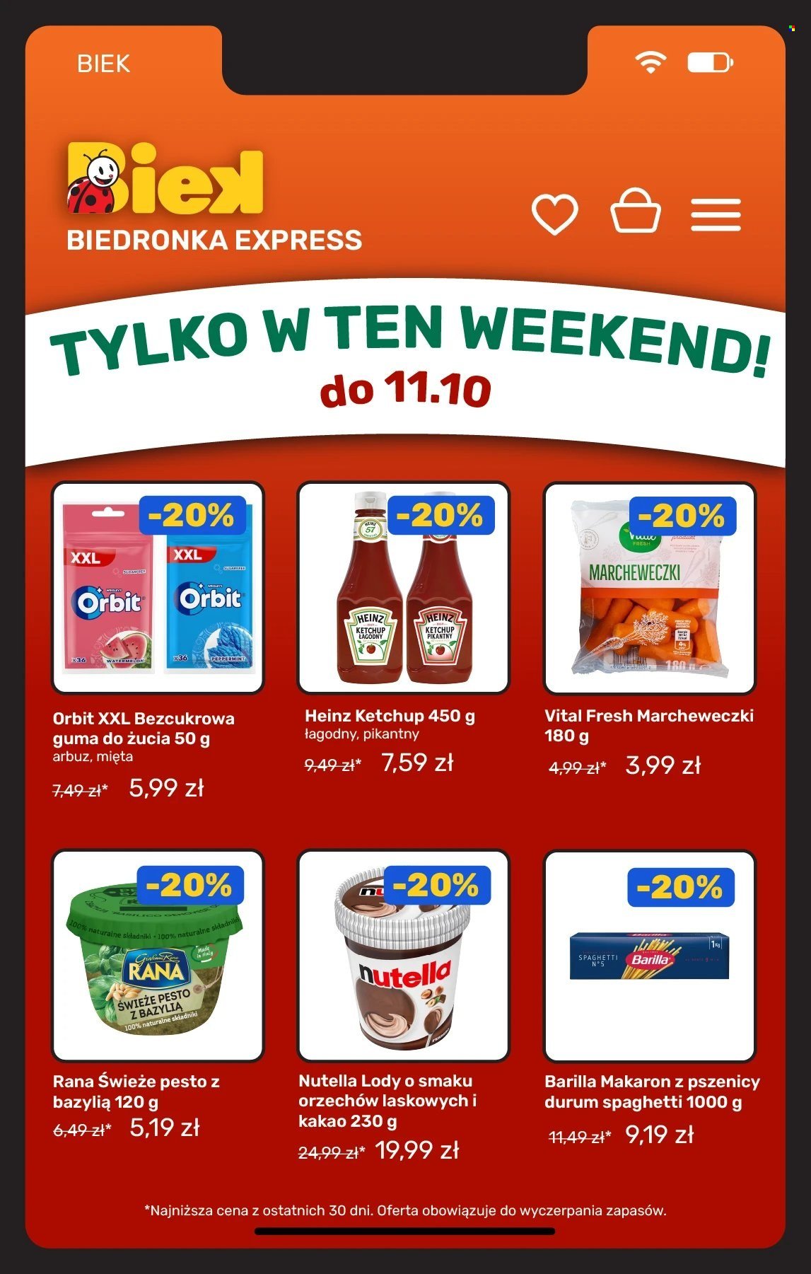 Gazetka BIEDRONKA - Biek