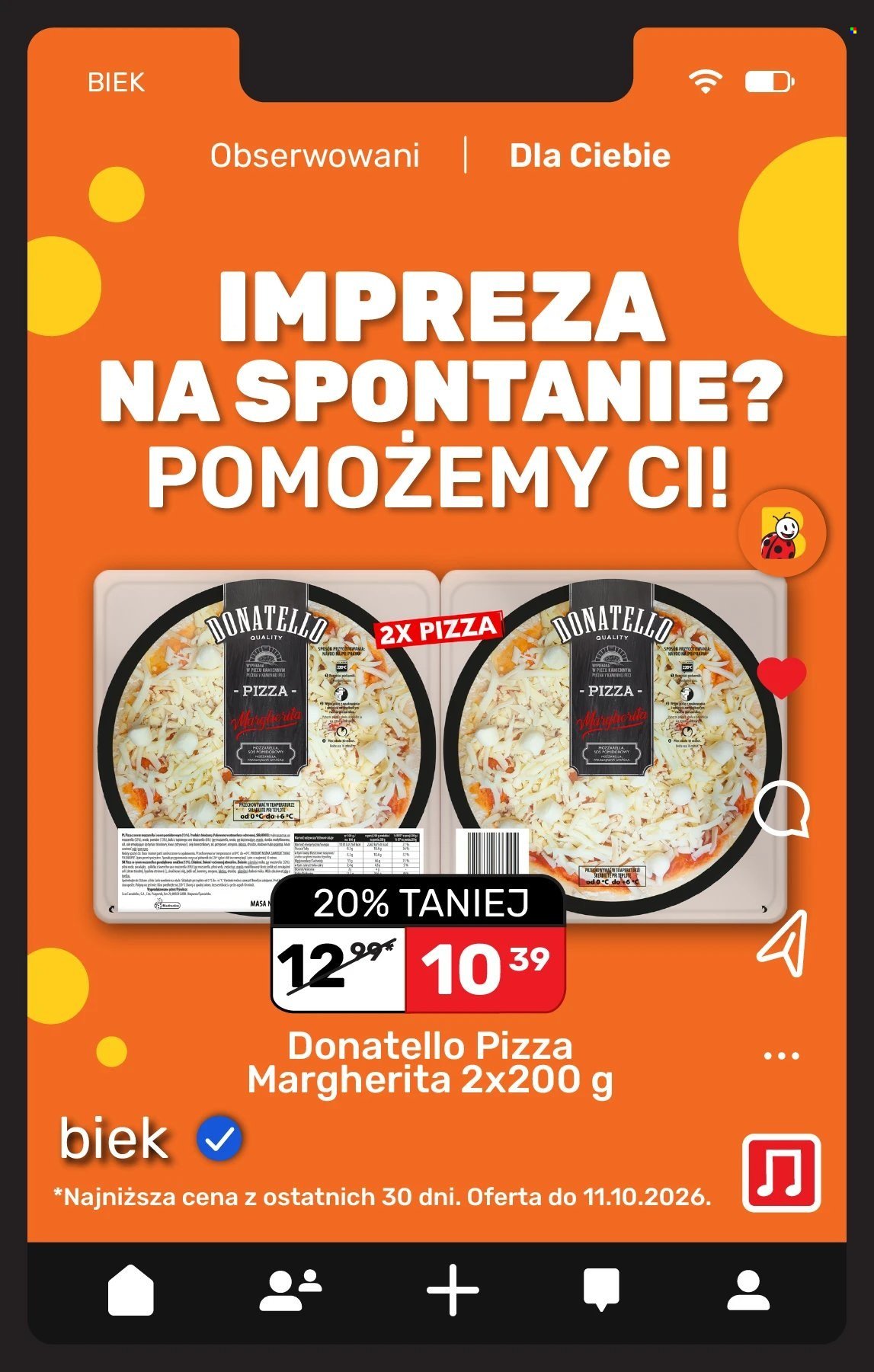 Gazetka BIEDRONKA - Biek