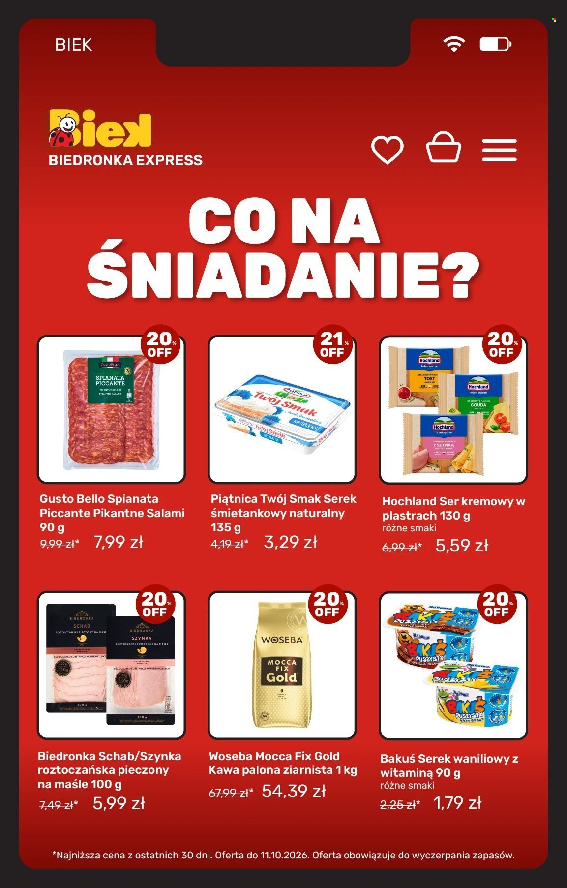 Gazetka BIEDRONKA - Biek