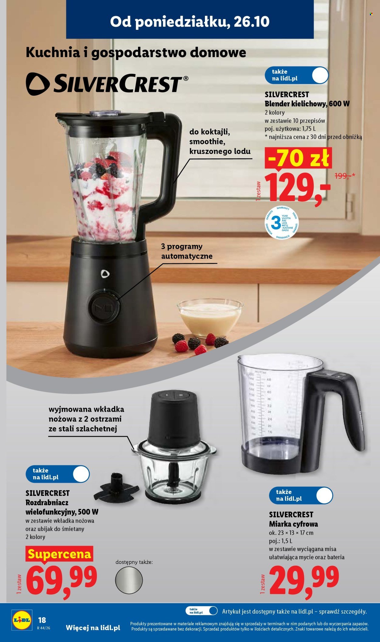 Gazetka LIDL - Od poniedziałku