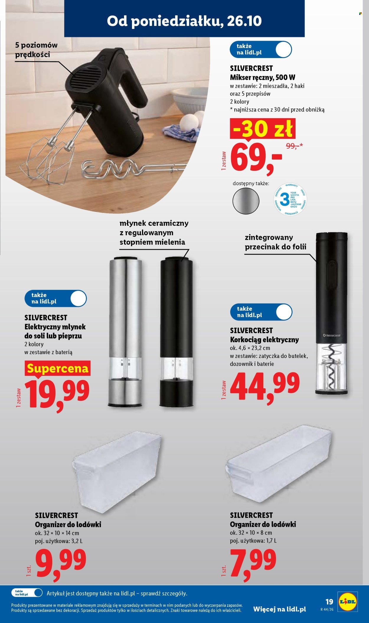 Gazetka LIDL - Od poniedziałku