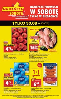 Gazetka BIEDRONKA - Najtańsza soboty (2025-08-30 - 2025-08-30)