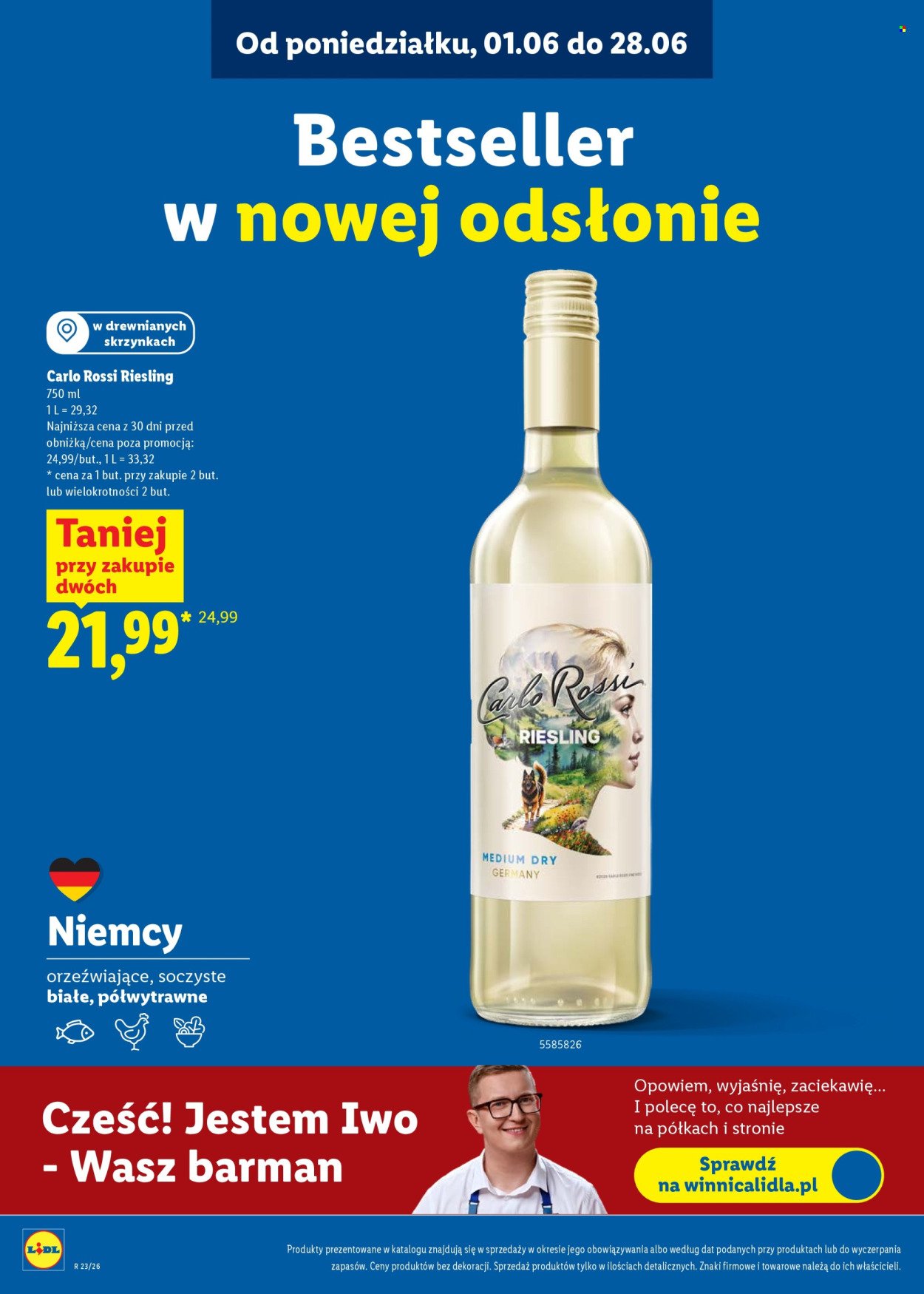 Gazetka LIDL - Karta win