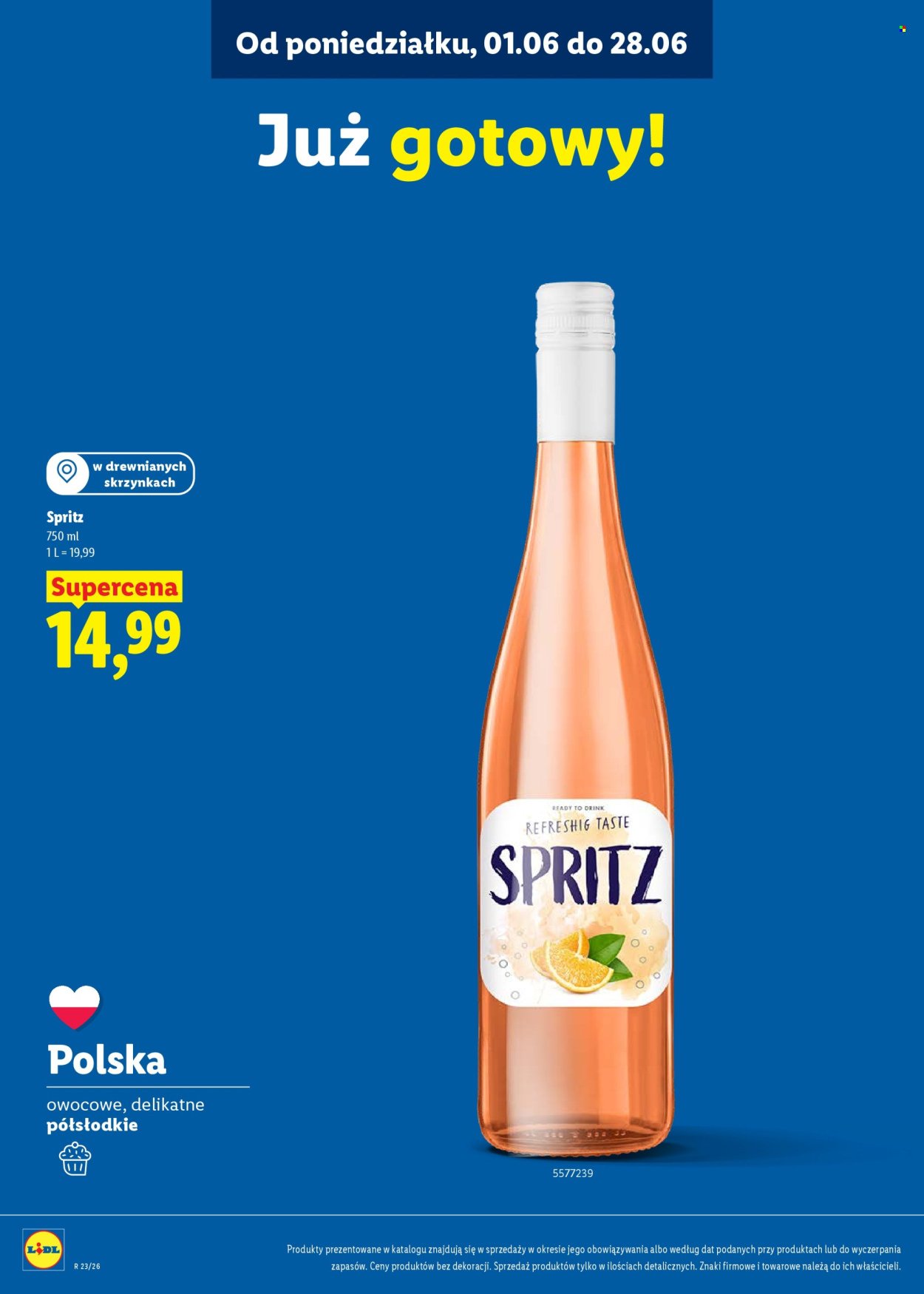 Gazetka LIDL - Karta win