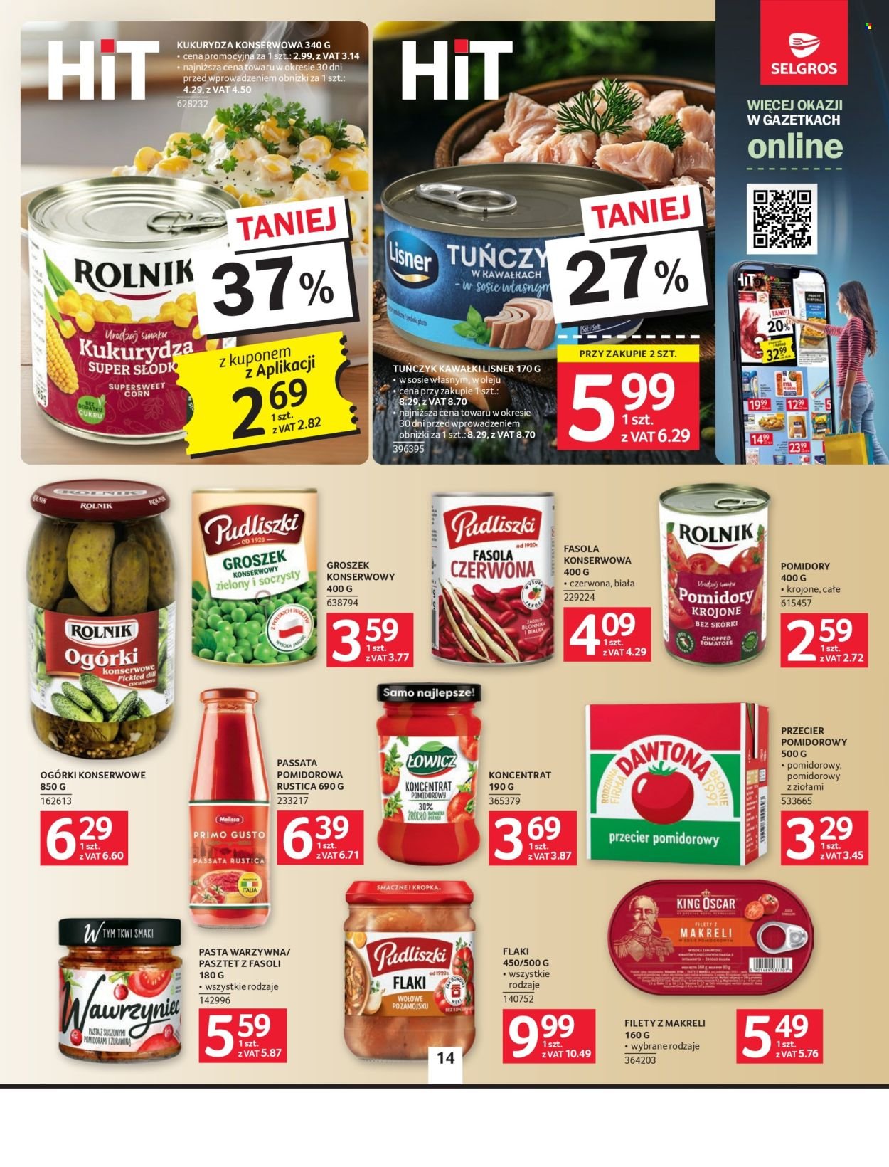 Gazetka SELGROS - Oferta spożywcza