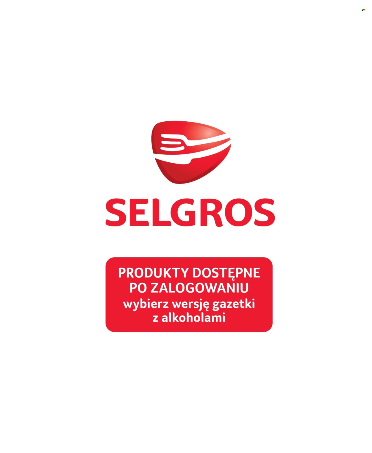 Gazetka SELGROS - Oferta spożywcza