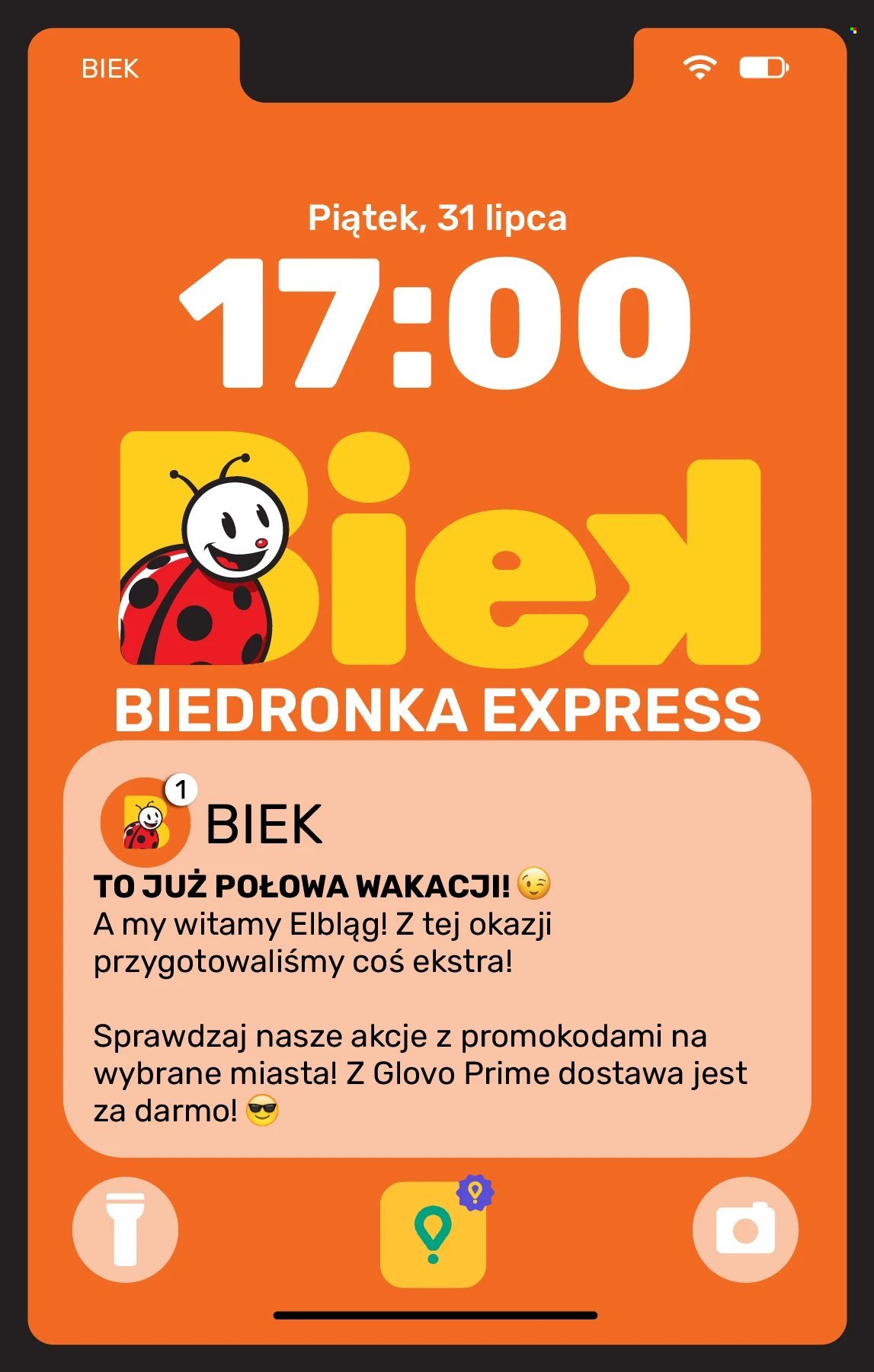 Gazetka BIEDRONKA - Biek