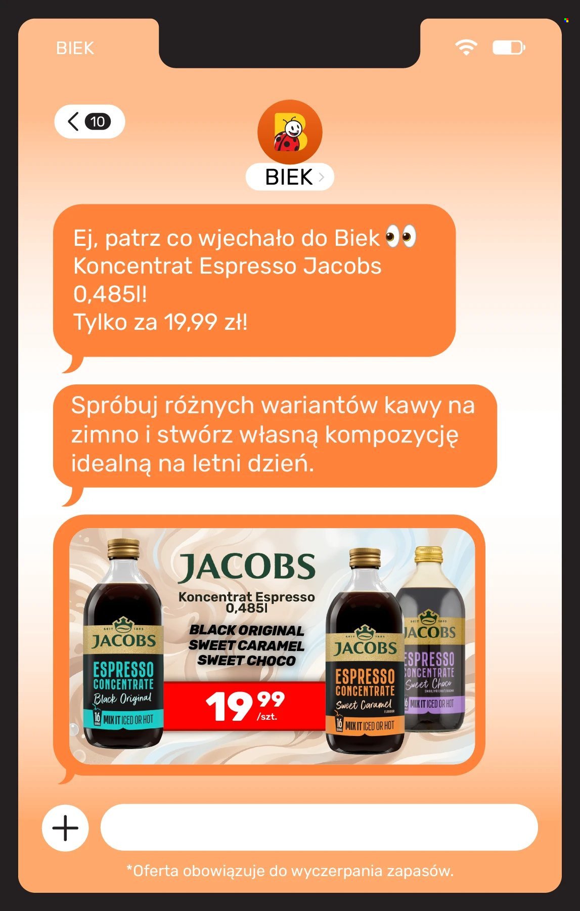Gazetka BIEDRONKA - Biek