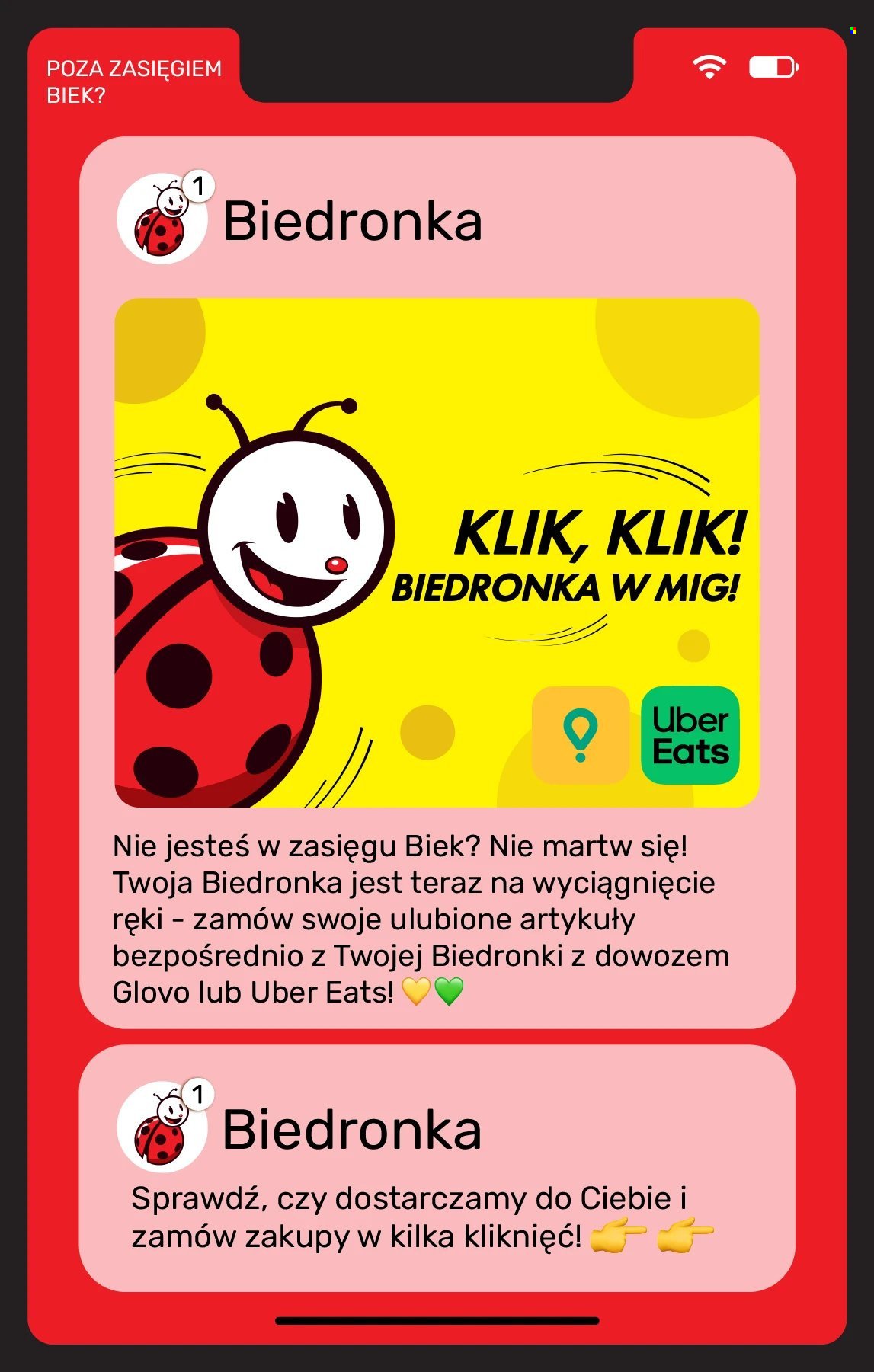 Gazetka BIEDRONKA - Biek