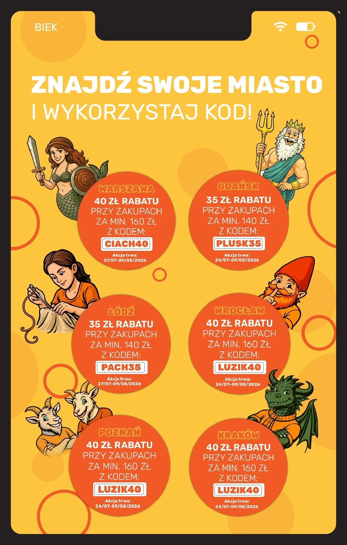 Gazetka BIEDRONKA - Biek