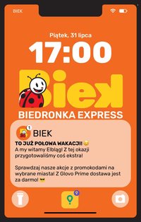 Gazetka BIEDRONKA - Biek