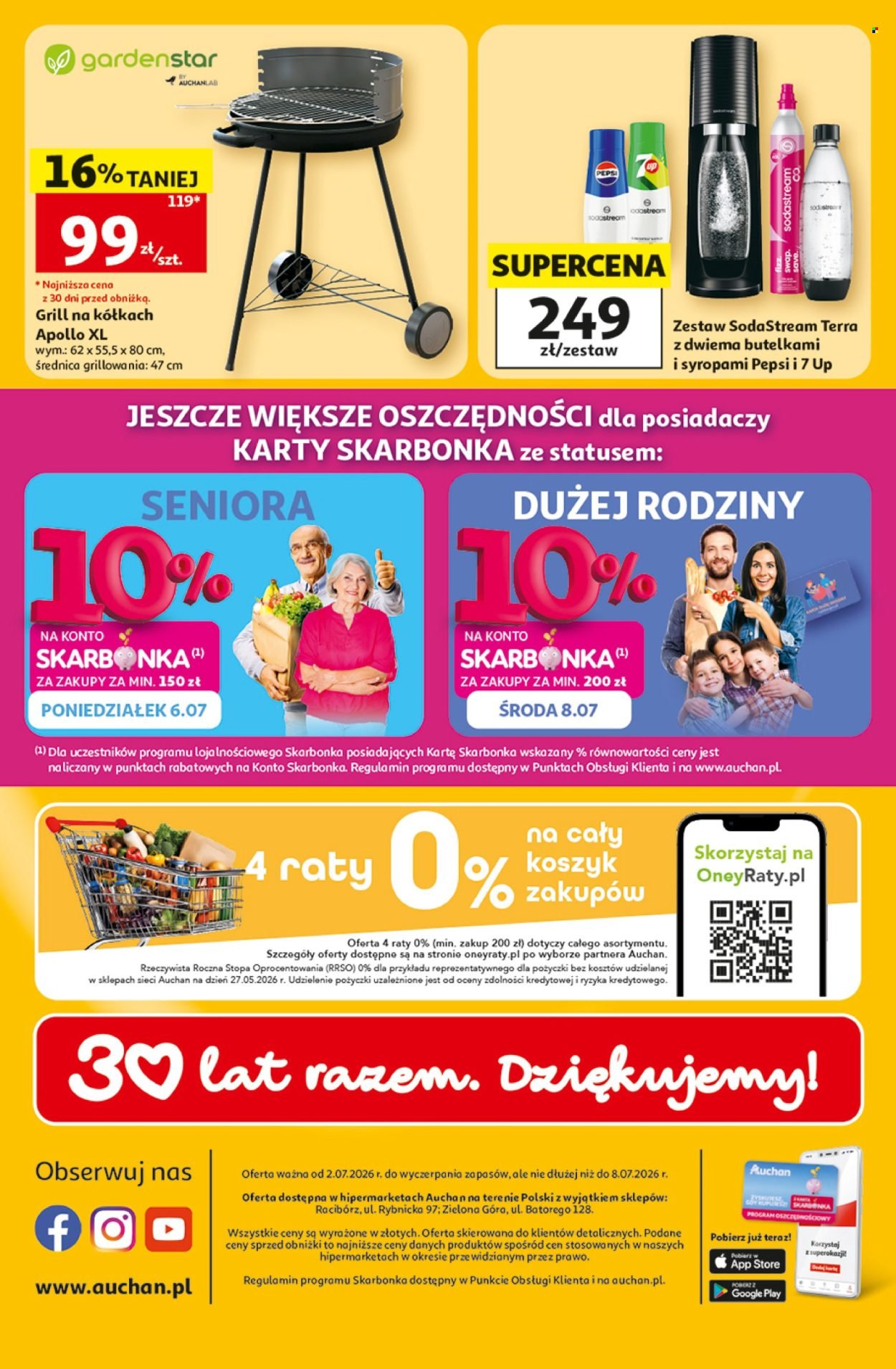 Gazetka AUCHAN - 30 Lat