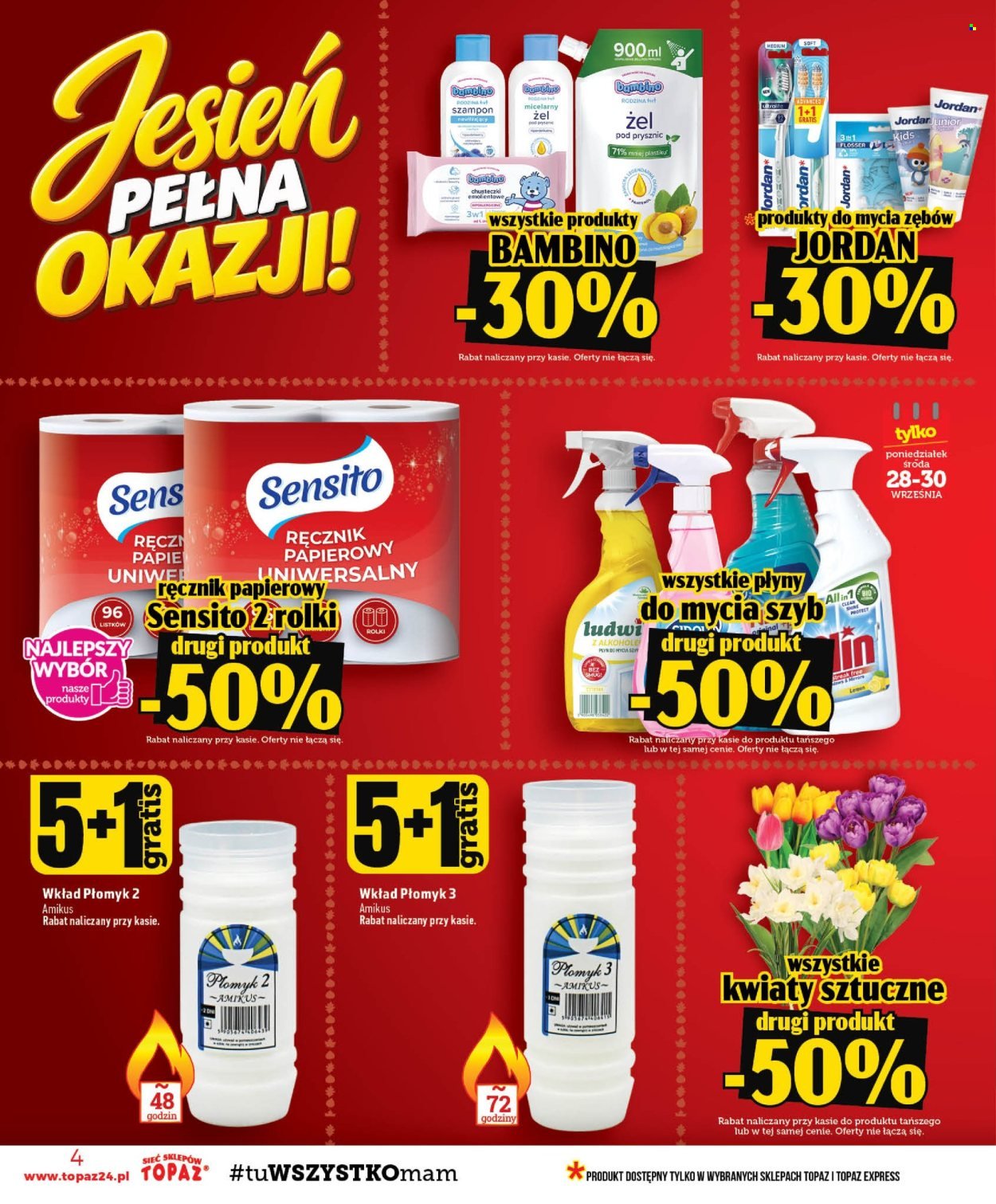 Gazetka TOPAZ - Od czwartku 24.09.2026