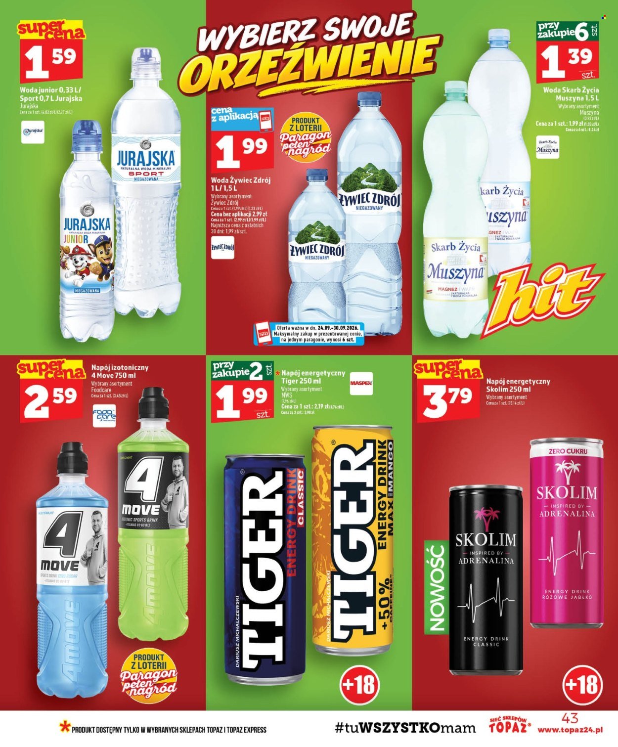 Gazetka TOPAZ - Od czwartku 24.09.2026